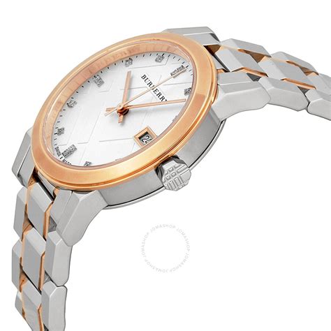 burberry ladies watch silver|Burberry watch outlet.